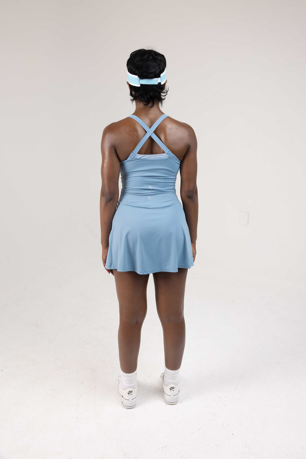 SoftMotion Skirt with Reflective Logo - Blue