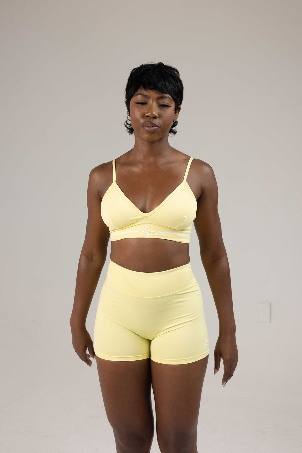 SculptLab Yoga Bra - Yellow