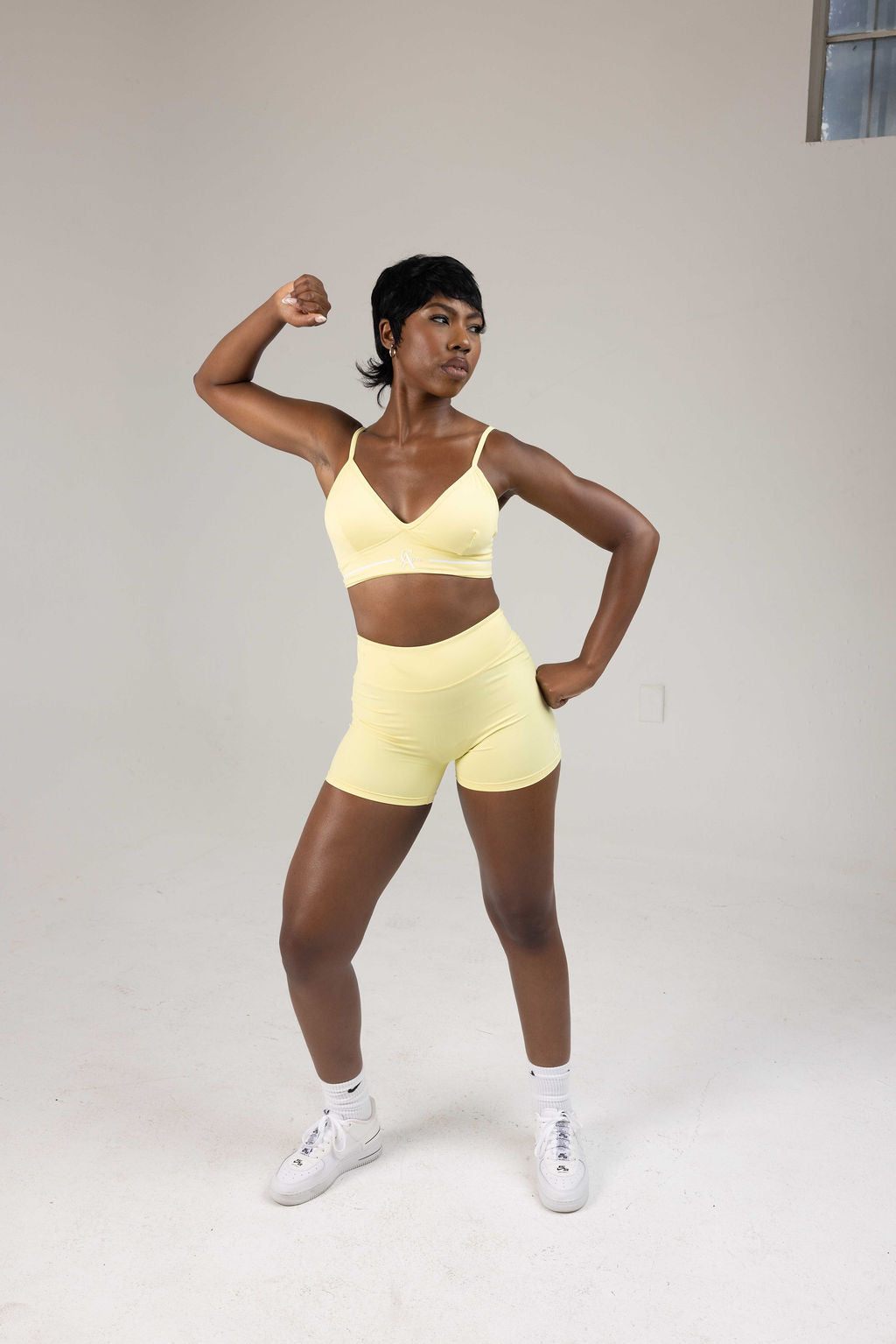 SculptLab Yoga Bra - Yellow