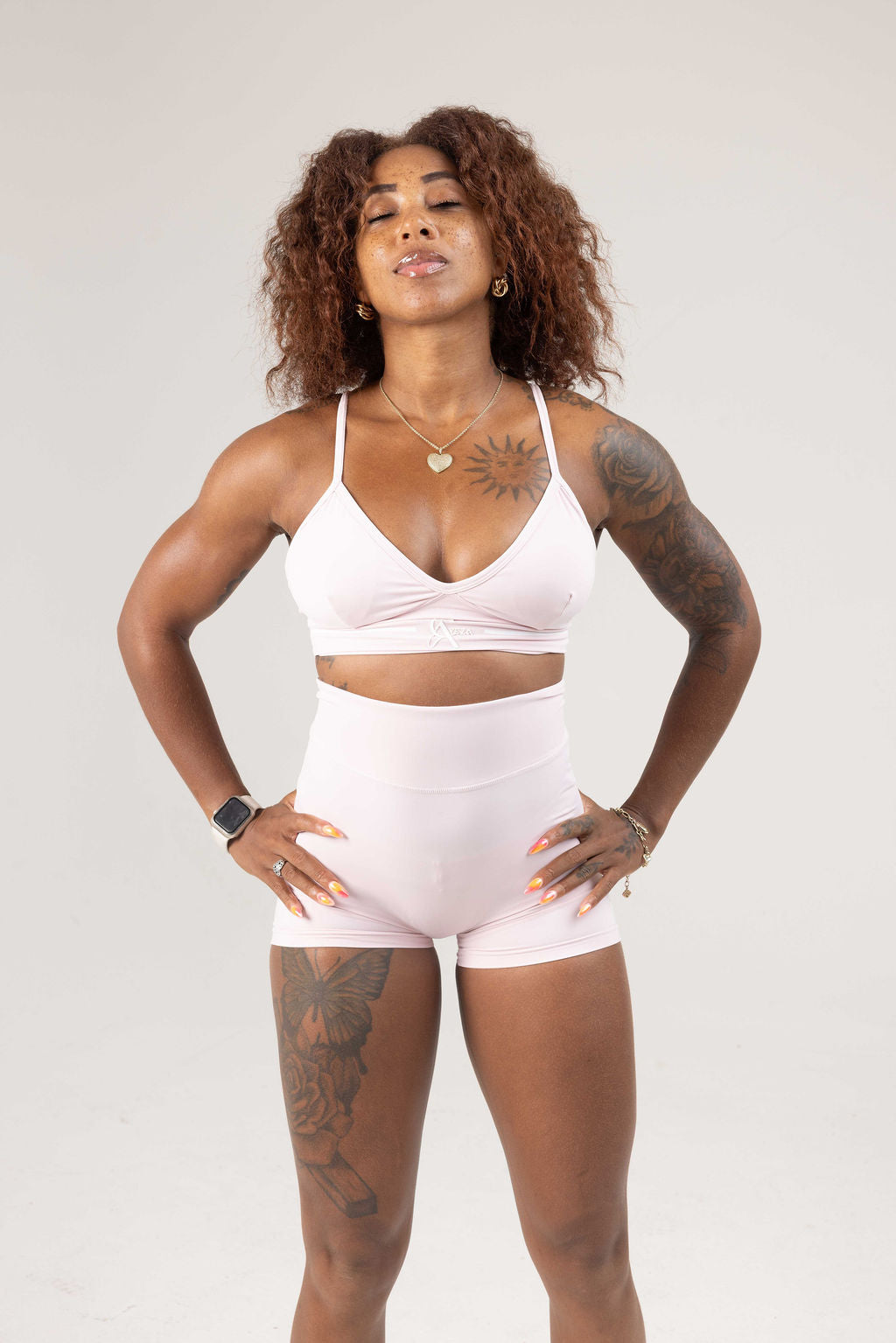 SculptLab Yoga Bra - Pink