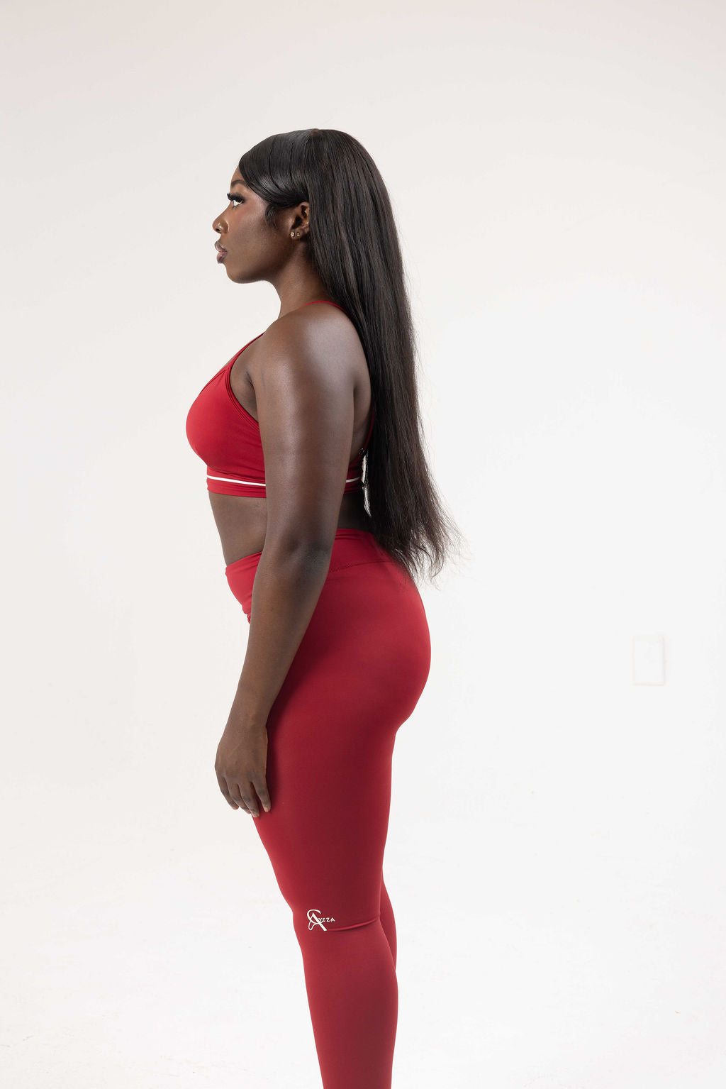 SculptLab Yoga Bra - Red