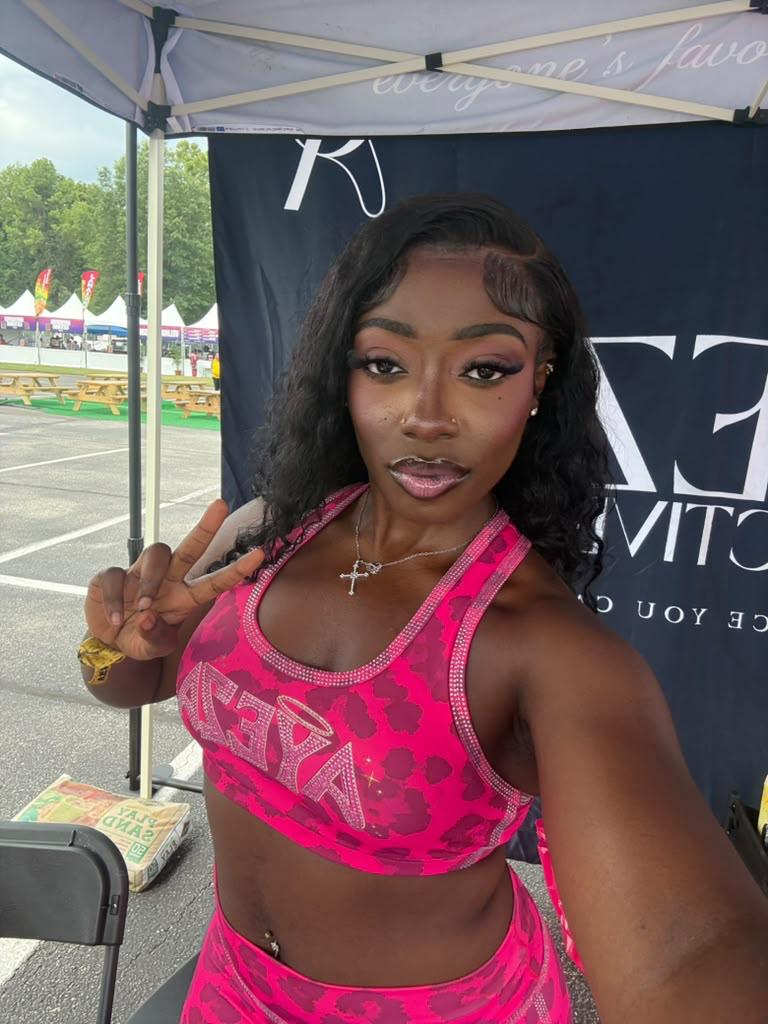 AyezaY2K Leopard Set - Pink