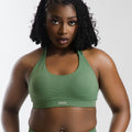 SculptLab Halter Bra - Green