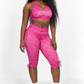 Y2K Leopard Capri Pants