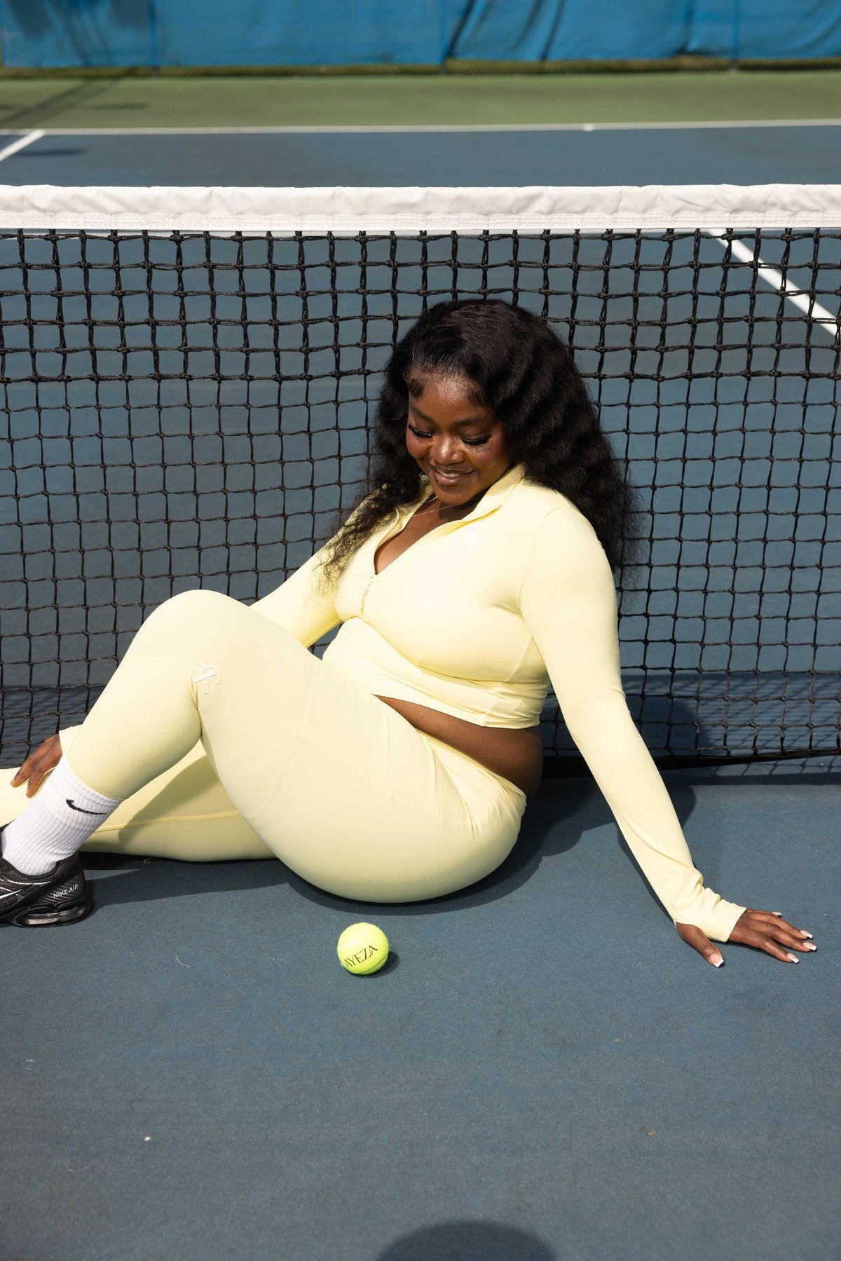 SculptLab Jacket & V-Back Leggings - Yellow