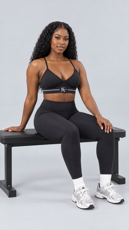 SculptLab Yoga Bra - Black