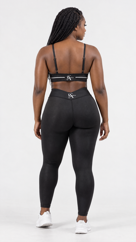 SculptLab Yoga Bra - Black