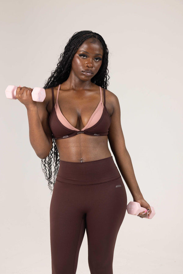 SoftMotion Bralette with Reflective Logo
