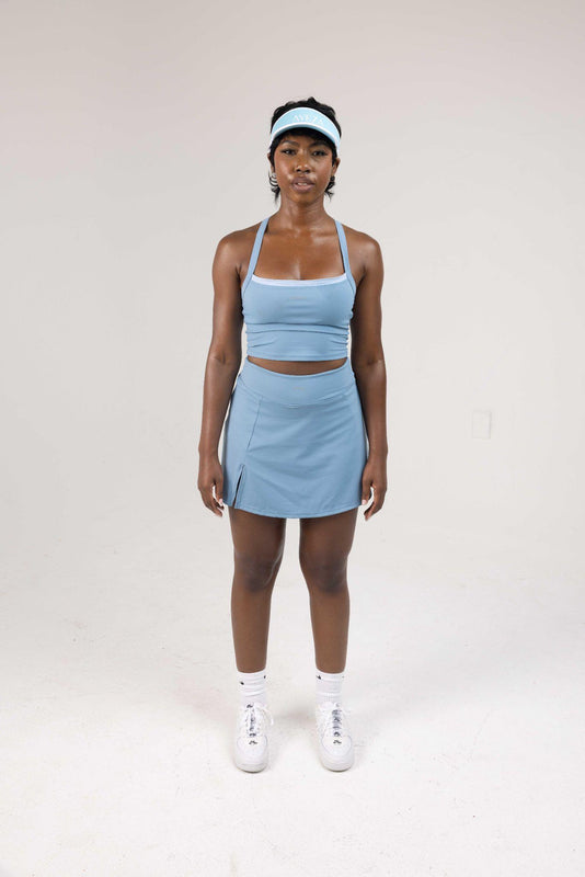SoftMotion Shirt with reflective logo, SoftMotion Skirt with reflective logo (blue)