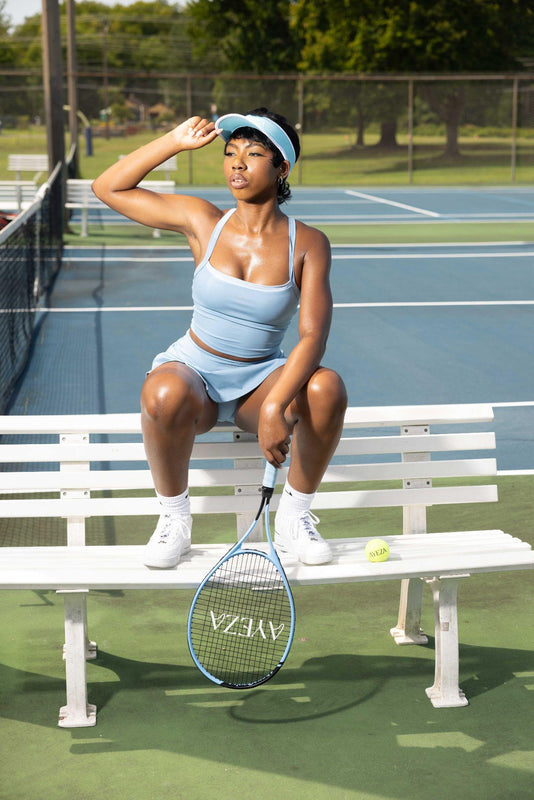 SoftMotion Shirt with reflective logo, SoftMotion Skirt with reflective logo (blue)
