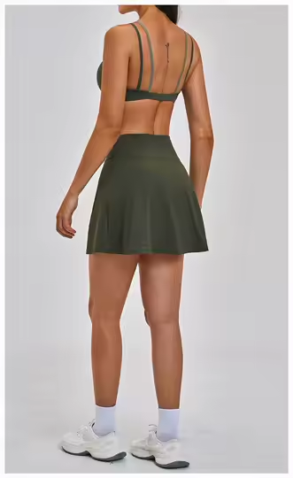 SoftMotion Skirt with reflective logo, SoftMotion Shirt with reflective logo (green)