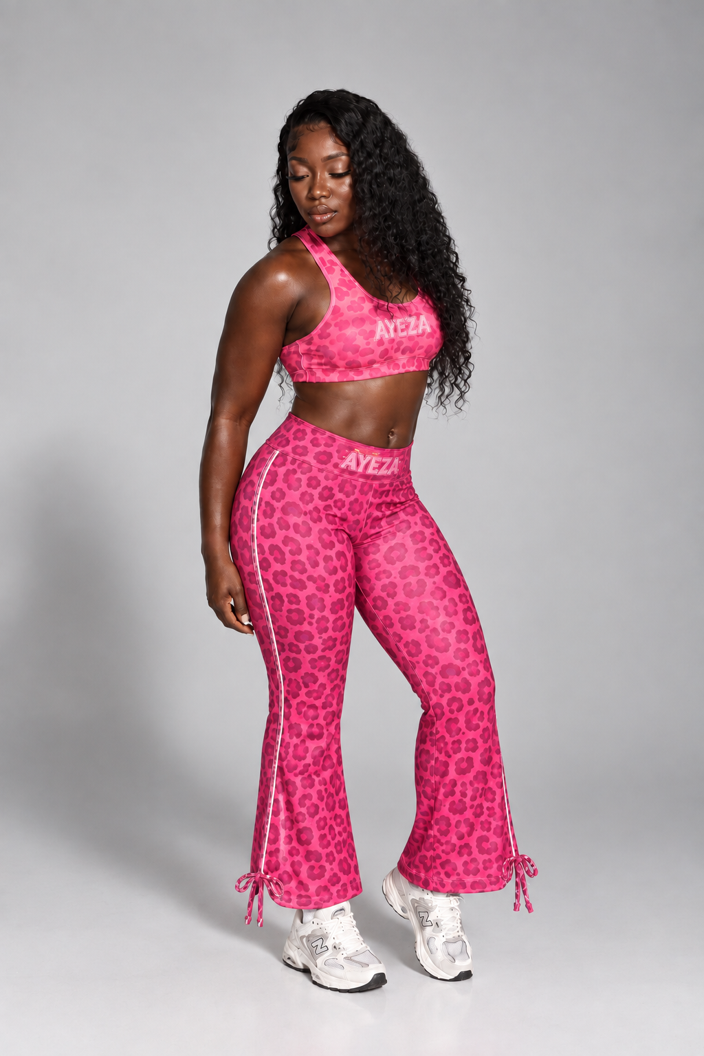AyezaY2K Leopard Set - Pink